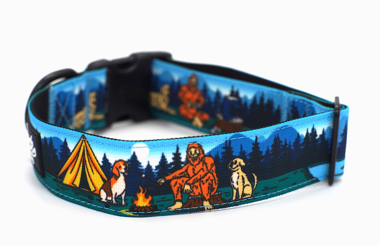 Bigfoot and Friends Dog Collar - Outback Hound