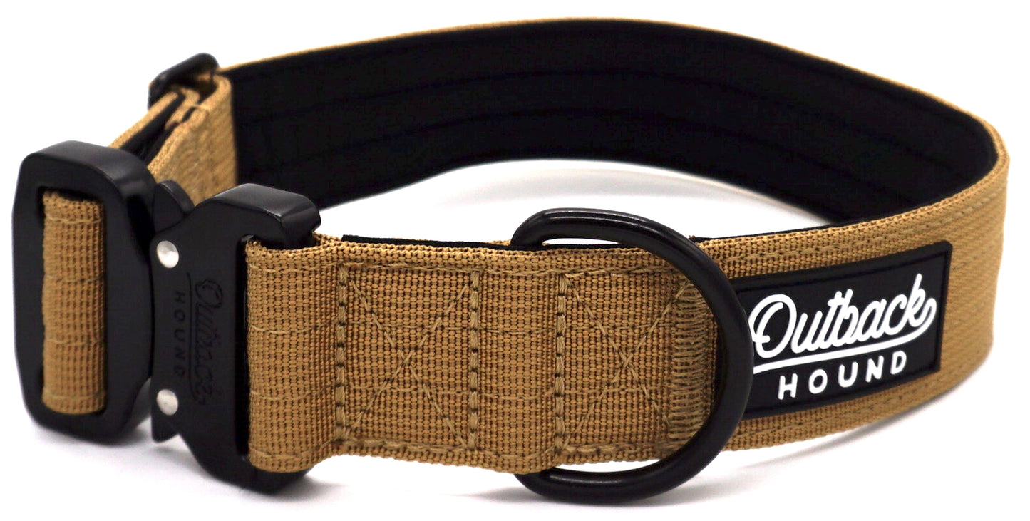 Tan Premium Collar - Outback Hound