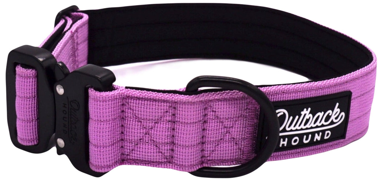 Lilac Premium Collar - Outback Hound