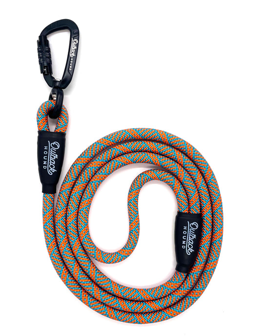 Swivel All-Terrain Dog Leash - Orange - Outback Hound