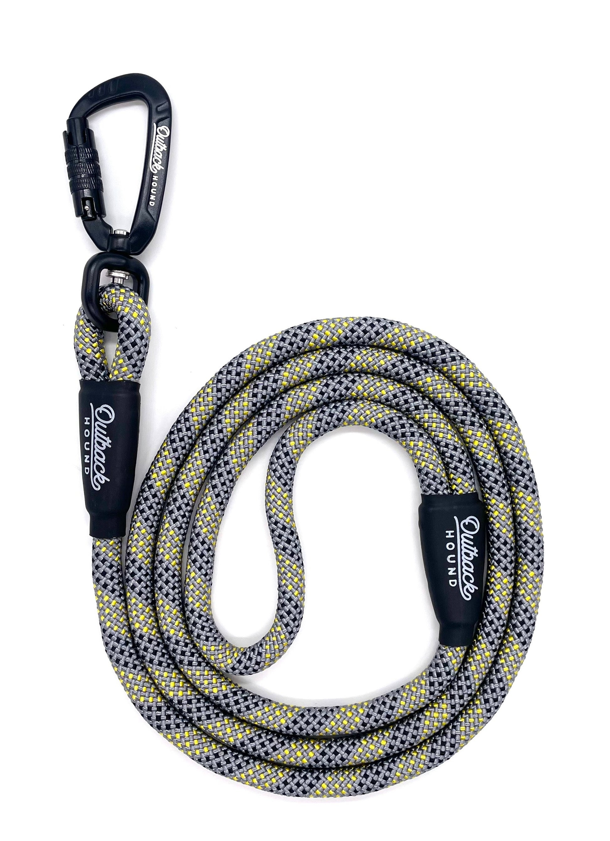 Swivel All-Terrain Dog Leash - Silver - Outback Hound