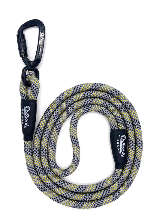 Swivel All-Terrain Dog Leash - Silver - Outback Hound
