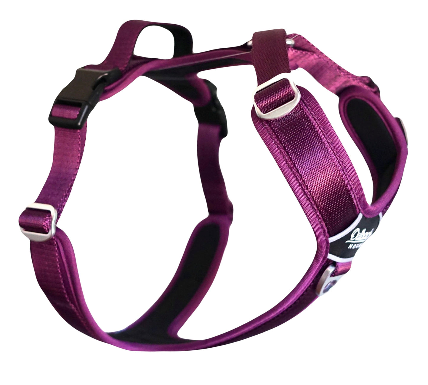 Plum - Ultra Lite Comfort Harness - Outback Hound