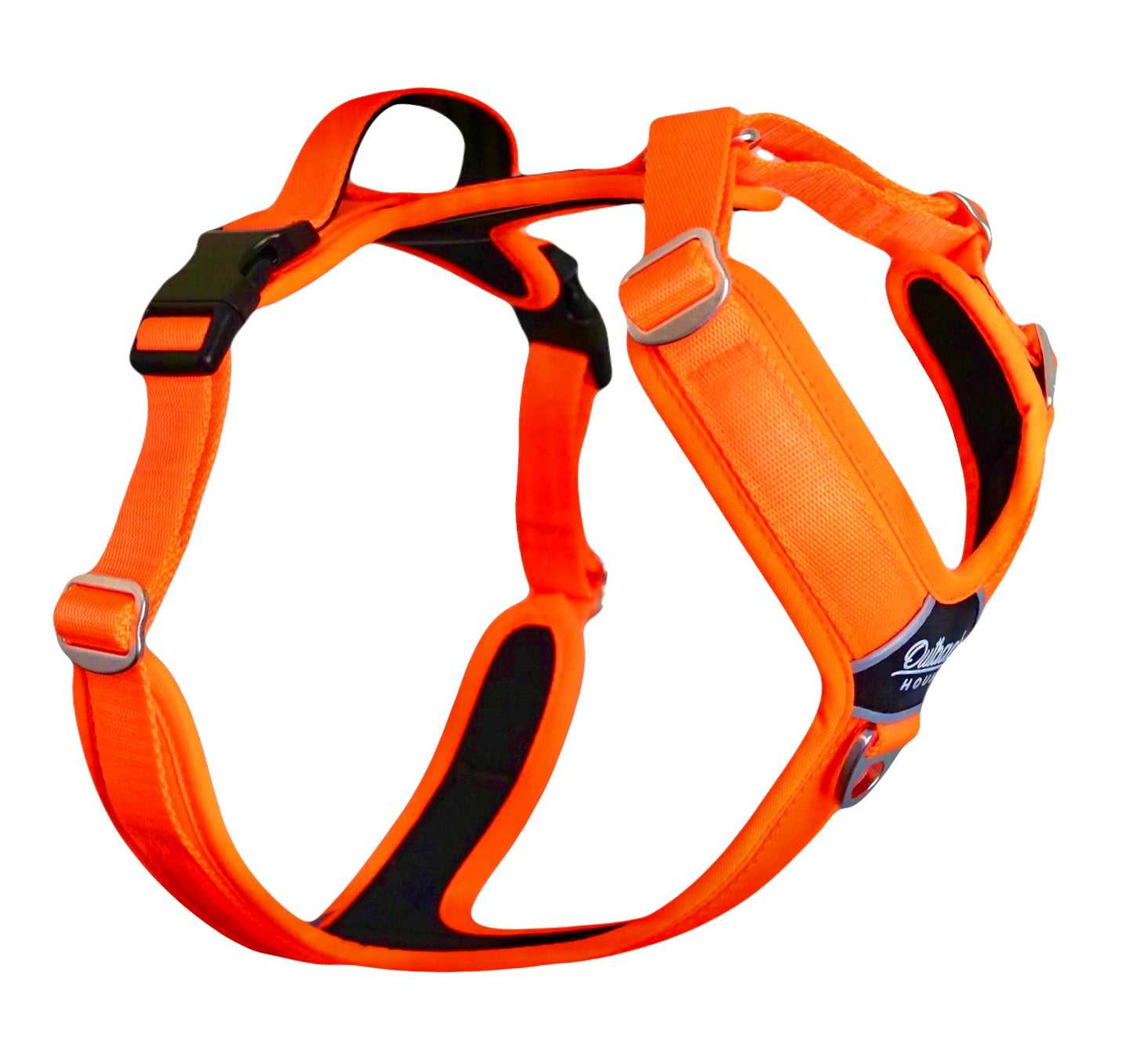Hunter Orange - Ultra Lite Comfort Harness - Outback Hound