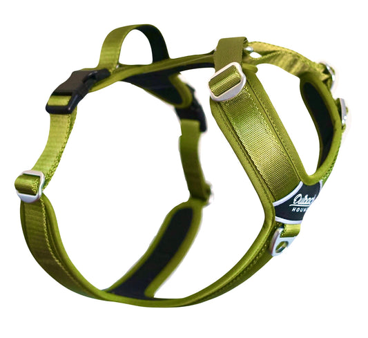 Moss Green - Ultra Lite Comfort Harness - Outback Hound