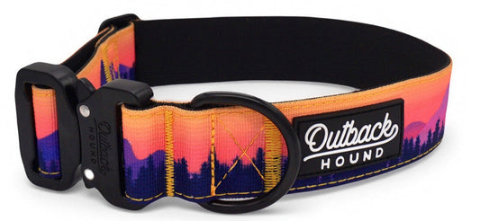 Mountain Sunrise Dog Collar