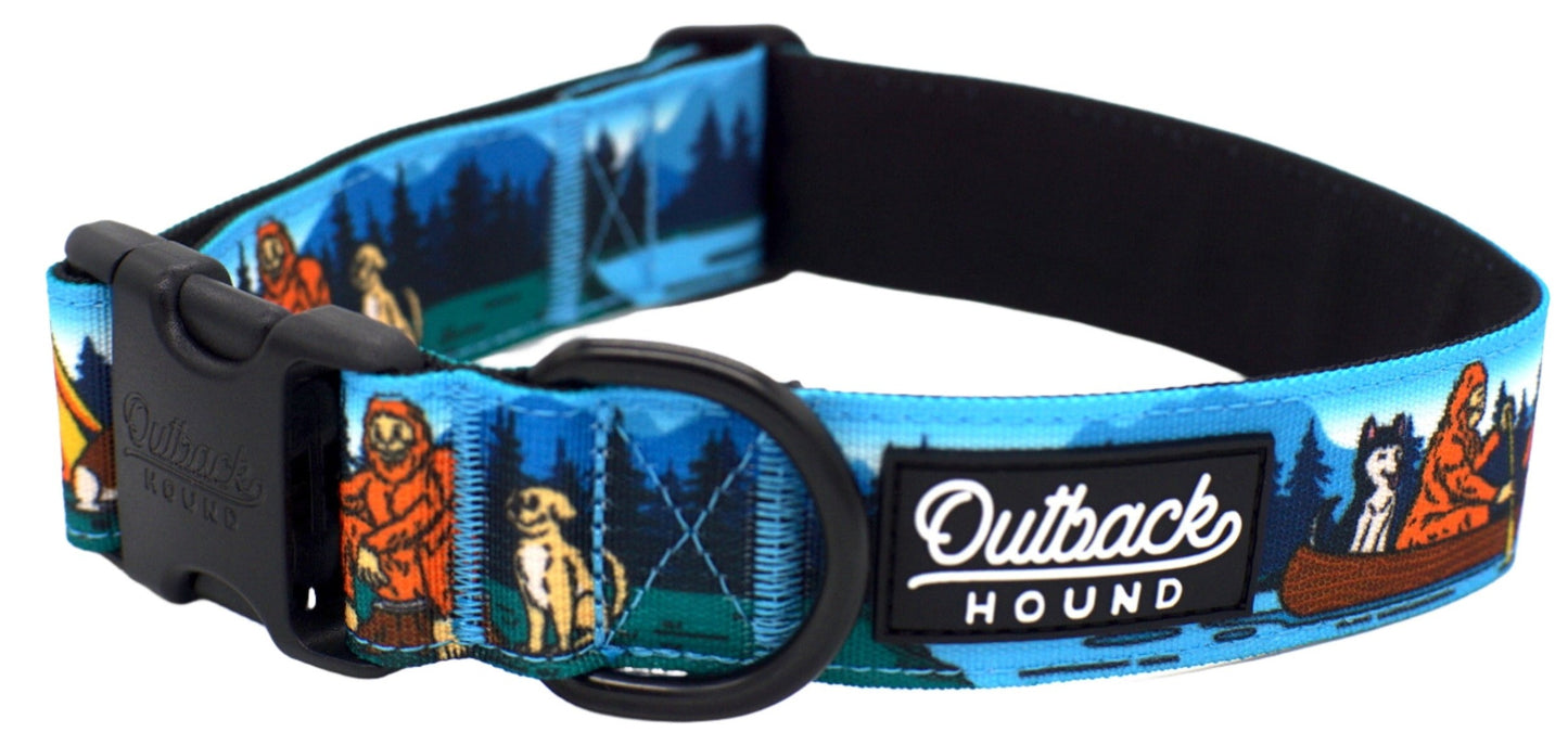 Bigfoot and Friends Dog Collar - Outback Hound