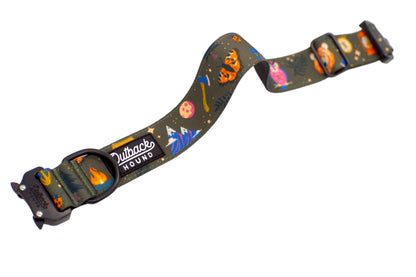 Enchanted Forest Dog Collar - Outback Hound