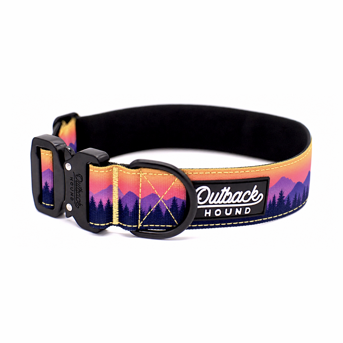 Mountain Sunrise Dog Collar