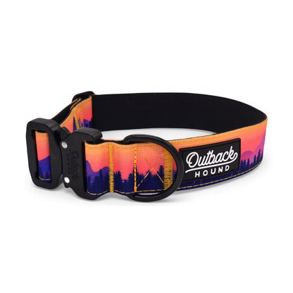 Mountain Sunrise Dog Collar