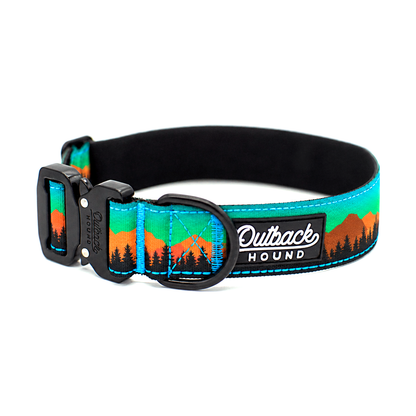 Mountain Sunset Dog Collar