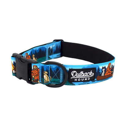Bigfoot and Friends Dog Collar - Outback Hound